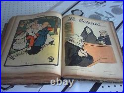 LE SOURIRE année 1899 1901 relié, 65 numéros