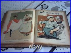 LE SOURIRE année 1899 1901 relié, 65 numéros