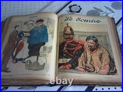 LE SOURIRE année 1899 1901 relié, 65 numéros