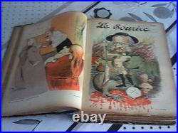 LE SOURIRE année 1899 1901 relié, 65 numéros