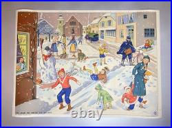 LOT de 10 Anciennes Affiches Scolaires Pédagogiques / Tableaux d'élocution