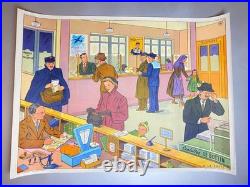 LOT de 10 Anciennes Affiches Scolaires Pédagogiques / Tableaux d'élocution LOT de 10 Anciennes Affiches Scolaires Pédagogiques / Tableaux d'élocution