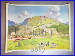 LOT de 10 Anciennes Affiches Scolaires Pédagogiques / Tableaux d'élocution