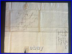 LOT de 11 CONNAISSEMENTS Documents Maritime et Douanier finXVIII, début XIX ème