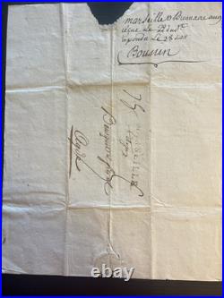 LOT de 11 CONNAISSEMENTS Documents Maritime et Douanier finXVIII, début XIX ème