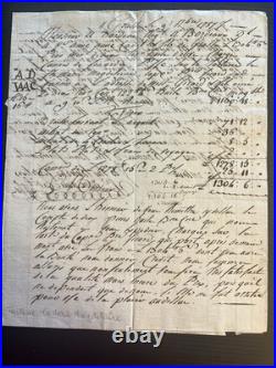 LOT de 11 CONNAISSEMENTS Documents Maritime et Douanier finXVIII, début XIX ème