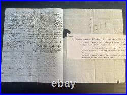 LOT de 11 CONNAISSEMENTS Documents Maritime et Douanier finXVIII, début XIX ème