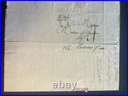 LOT de 11 CONNAISSEMENTS Documents Maritime et Douanier finXVIII, début XIX ème