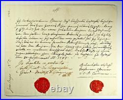 LOT de 24 CERTIFICATS de DÉCÈS SOLDATS GUERRES RÉVOLUTIONNAIRES PRUSSE XVIIIème