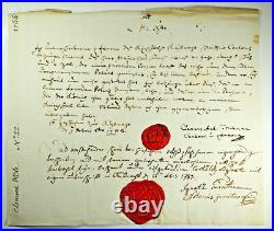 LOT de 24 CERTIFICATS de DÉCÈS SOLDATS GUERRES RÉVOLUTIONNAIRES PRUSSE XVIIIème