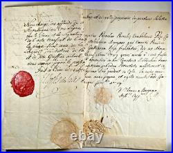 LOT de 24 CERTIFICATS de DÉCÈS SOLDATS GUERRES RÉVOLUTIONNAIRES PRUSSE XVIIIème