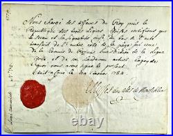 LOT de 24 CERTIFICATS de DÉCÈS SOLDATS GUERRES RÉVOLUTIONNAIRES PRUSSE XVIIIème