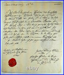 LOT de 24 CERTIFICATS de DÉCÈS SOLDATS GUERRES RÉVOLUTIONNAIRES PRUSSE XVIIIème