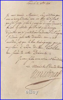L. S. Etienne MACDONALD maréchal duc de TARENTE + autres documents