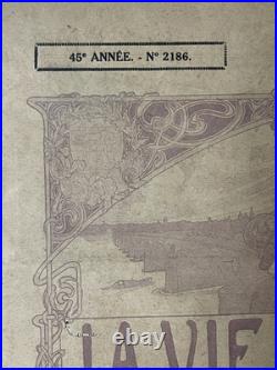 La Vie Bordelaise Journal Art Nouveau Alfons Mucha N°2186 Mai 1934