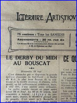 La Vie Bordelaise Journal Art Nouveau Alfons Mucha N°2186 Mai 1934