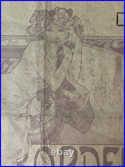 La Vie Bordelaise Journal Art Nouveau Alfons Mucha N°2186 Mai 1934