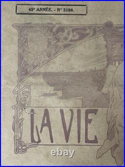 La Vie Bordelaise Journal Art Nouveau Alfons Mucha N°2186 Mai 1934