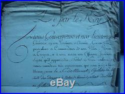 Laissez passer de Paris en Hollande autographe signée Louis XVI Versailles 1787