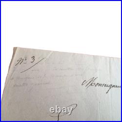 Las Lettre Signée Corse Chiappe Au Duc De Richelieu 1821 Tampon Collection