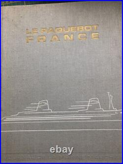 Le Paquebot France CGT (Journal de la marine marchande) 6 plans inclus. 1962