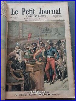 Le Petit Journal Supplément Illustré Décembre 1892 À Janvier 1894