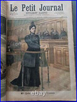 Le Petit Journal Supplément Illustré Décembre 1892 À Janvier 1894