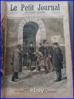 Le Petit Journal Supplément Illustré Décembre 1892 À Janvier 1894