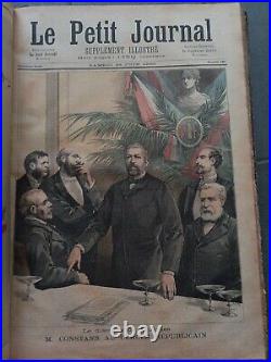 Le Petit Journal Supplément Illustré Décembre 1892 À Janvier 1894