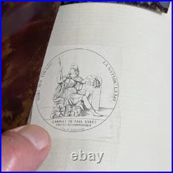 Le RELIQUAIRE DE LAMARTINE Léon Cerf 1925 + Courrier signé et documents RARE