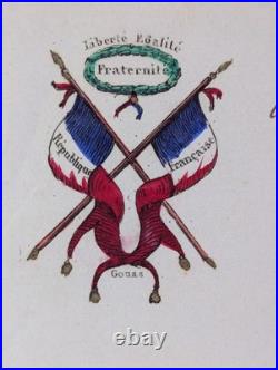 Léon-Frédéric RONDEAU (1793-1857), député du Loiret, Lettre élections 1848