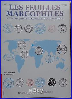 Les feuilles marcophiles, lot de 158 revues, assez bien suivi de 1973 à 2013