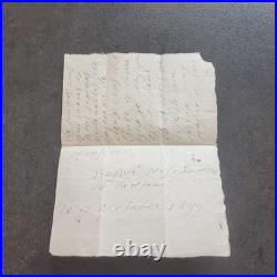 Lettre 1699 autographe Baron De La Refeuille en Franchise chez De Brémare