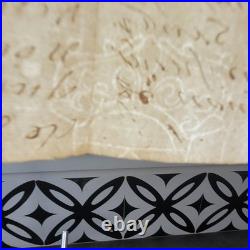 Lettre 1699 autographe Baron De La Refeuille en Franchise chez De Brémare