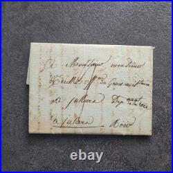 Lettre 1804 au Colonel TEULLIE ami et cousin proche de Jean-François CHAMPOLLION