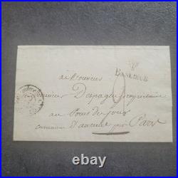 Lettre 1830 Ministre Marine Cachets Rares Paris / Placet au Roi Louis-Philippe