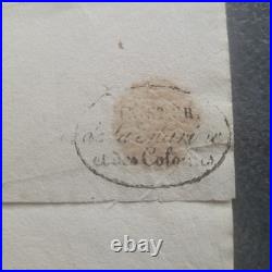Lettre 1830 Ministre Marine Cachets Rares Paris / Placet au Roi Louis-Philippe