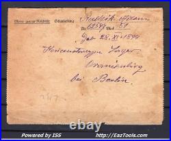 Lettre D'un Déporté Du Camp D'oranienburg Cachet De Censure H Du 16/10/1943