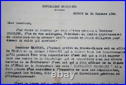 Lettre De Denonciation Du 21 Octobre 1944 Sans Signature
