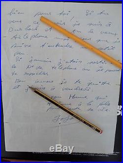 Lettre De Johnny Hallyday A Sylvie Vartan 1964 Lettre De Johnny Hallyday A Sylvie Vartan 1964