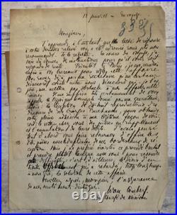 Lettre Manuscrite Encre YVAN GOMBERG Chargé de Mission en Russie 1918