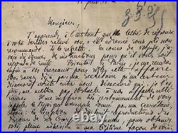 Lettre Manuscrite Encre YVAN GOMBERG Chargé de Mission en Russie 1918