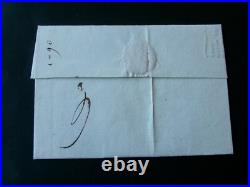 Lettre Paris a Limoges début 19ème. Rarissime