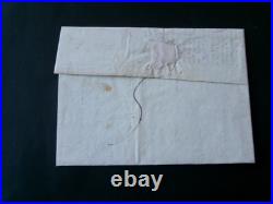 Lettre Paris a Limoges début 19ème. Rarissime