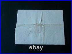 Lettre Paris a Limoges début 19ème. Rarissime