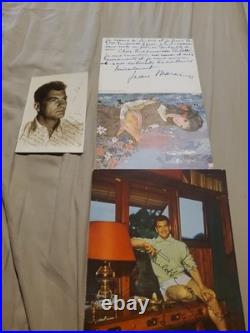 Lettre Signe et Autographe Jean Marais