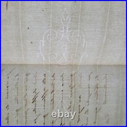 Lettre autographe signée Duc de Damas-Crux (1754-1846) Lieutenant général du Roi