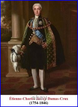 Lettre autographe signée Duc de Damas-Crux (1754-1846) Lieutenant général du Roi