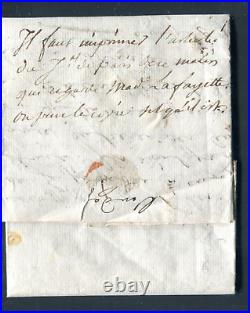 Lettre avec extrait d'une lettre du Général Bonaparte au Gouvernement de Lombard