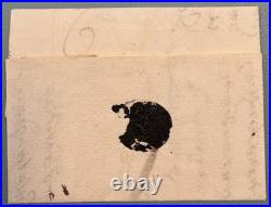 Lettre d'AMIENS (Picardie) / Marque Manuscrite damiens / 1703 / Cote 420 Euro